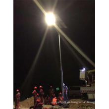 Luz de calle solar de 8m poste 60W LED para el mercado de África